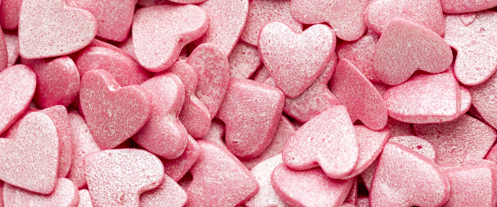 caramelos de corazon